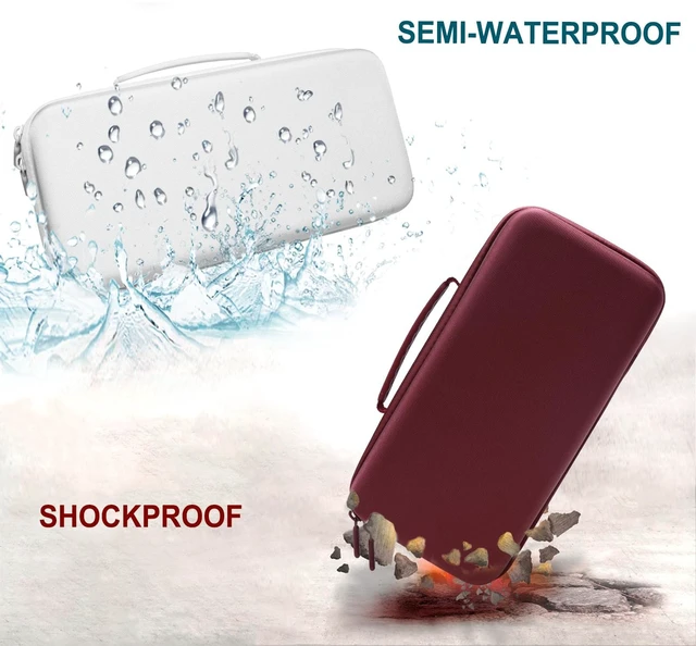 Alt view image 7 of 7 - Case for Bose SoundLink Max Bluetooth Speakers Wine Hard Carrying Travel Case for Bose SoundLink Max Bluetooth Speakers