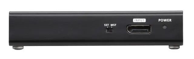 Alt view image 4 of 7 - VS194 4-Port True 4K DisplayPort Splitter SST Split or MST Extended Display - Connect 1 DP Source to 4 Display Port Computer Monitor - TAA Compliant - Metal