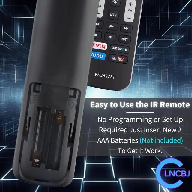 Alt view image 4 of 7 - EN2A27ST Replace Remote Compatible with Sharp TV LC-32P5000U LC-32Q5000U LC-40N50 LC-40N5000