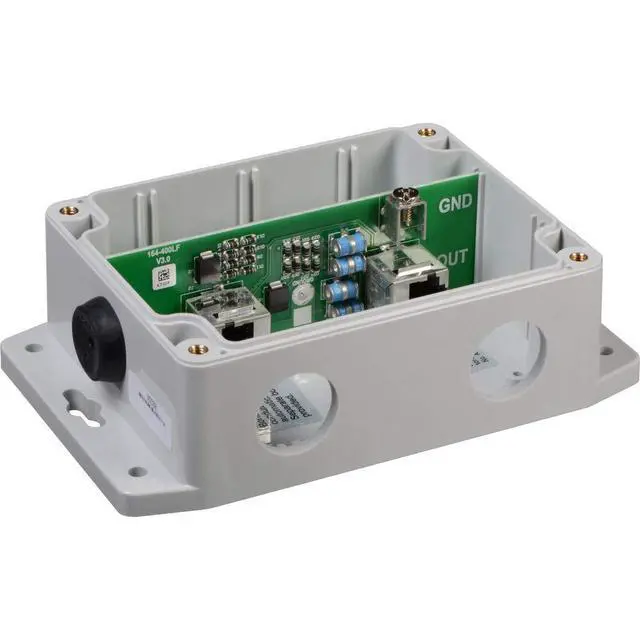 Alt view image 2 of 2 - DTK-MRJPOEX Single Channel 10gbe Poe Protector Outdoor Rated Nema 4x Enclosure Shielded Rj45 Connection