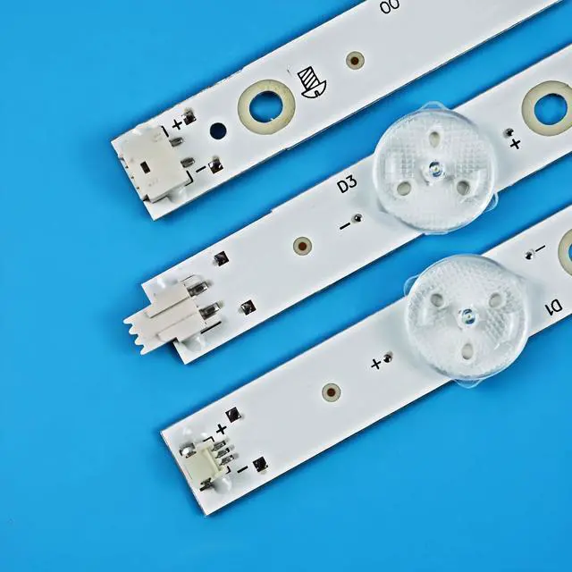 Alt view image 3 of 6 - LED Strips (8) for Insignig 50" TV NS-50DF710NA19 NS-50DF710NA21 | NS-50F301NA24 LB50091 V1_00 LC-50LB601U TPT500J1 TPT500U1-QVN03.U LB-PM3030-GJBBY504X8ABL2 NS-50DF711SE21, 285404722910