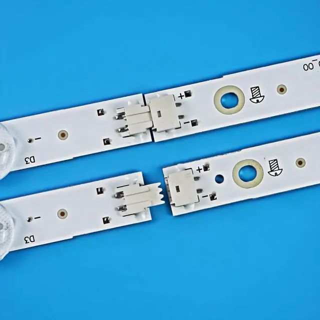 Alt view image 4 of 6 - LED Strips (8) for Insignig 50" TV NS-50DF710NA19 NS-50DF710NA21 | NS-50F301NA24 LB50091 V1_00 LC-50LB601U TPT500J1 TPT500U1-QVN03.U LB-PM3030-GJBBY504X8ABL2 NS-50DF711SE21, 285404722910