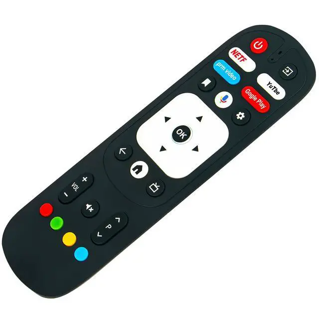 Alt view image 5 of 7 - RM-C3287 Replacement Voice Remote Compatible with JVC Smart Android TV | RM-C3287 Replacement Remote Commander
