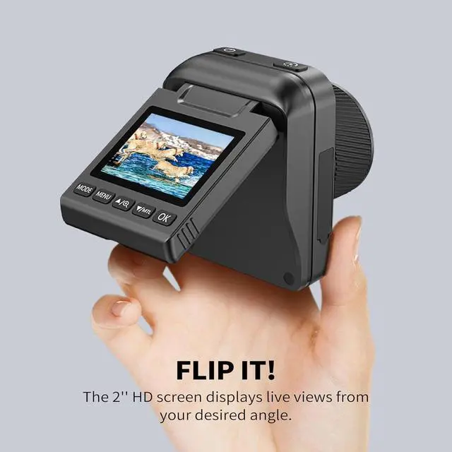 Alt view image 6 of 7 - 2026 Upgraded 4K Time Lapse Camera Outdoor Construction Plant Weather Life, Manual Focus, IP66 Waterproof, 6 Month Battery Life, 32GB TF Card Included