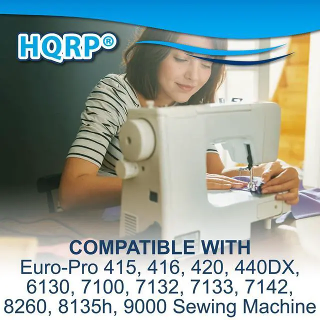Alt view image 4 of 7 - Foot Controller Compatible with Euro-Pro 415, 416, 420, 440DX, 6130, 7100, 7132, 7133, 7142, 8260, 8135h, 9000 Sewing Machine Pedal Power Cord