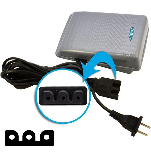 Alt view image 6 of 7 - Foot Controller Compatible with Euro-Pro 415, 416, 420, 440DX, 6130, 7100, 7132, 7133, 7142, 8260, 8135h, 9000 Sewing Machine Pedal Power Cord