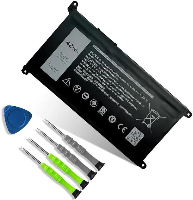 Main image of JPFMR Laptop Battery Replacement for Dell Chromebook 3100 3400 2-in-1 5488 5493 5593 P90F Series 0JPFMR 7MT0R 7MTOR 16DPH 7T0D3 07T0D3 DN33X RDNP5 65N6H 11.4V 3500mAh