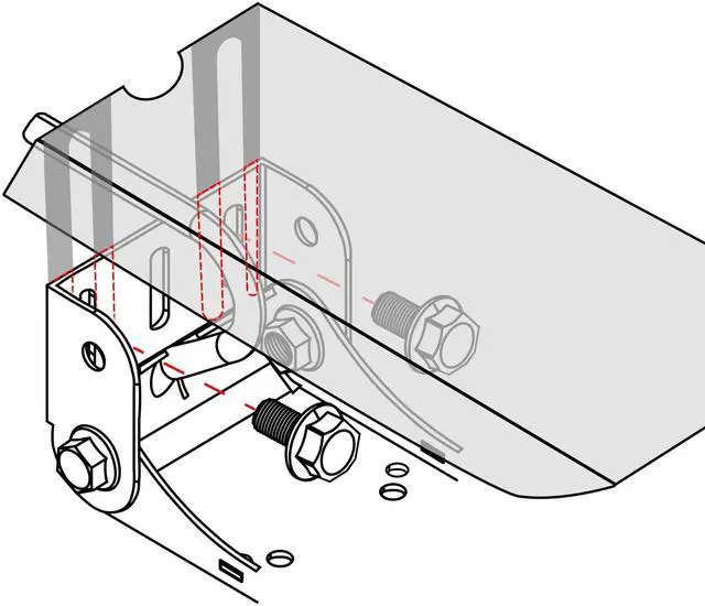 Alt view image 5 of 7 - Spray Deflector Shield for Transducer Garmin Lowrance etc