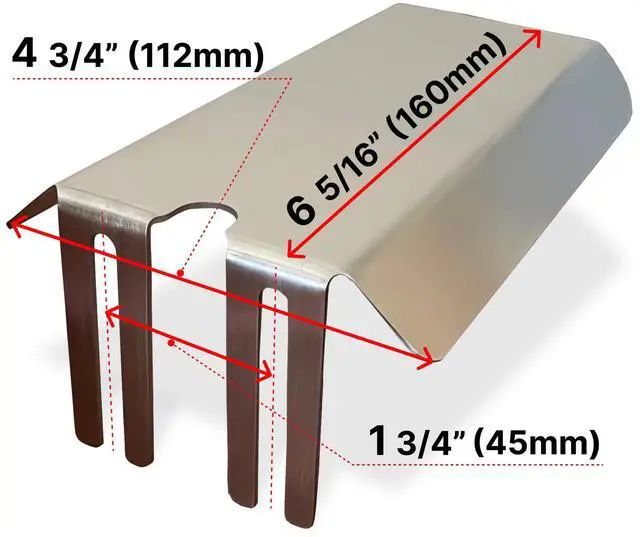 Alt view image 6 of 7 - Spray Deflector Shield for Transducer Garmin Lowrance etc
