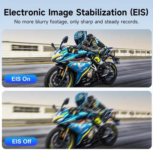 Alt view image 4 of 7 - Motorcycle Dash Cam, 2K Single Lens Ultra HD Front Camera | IP67 Waterproof, Loop Recording, 24H Parking Monitor, Wide Angle, Night Vision, App Control, Max Support 128GB