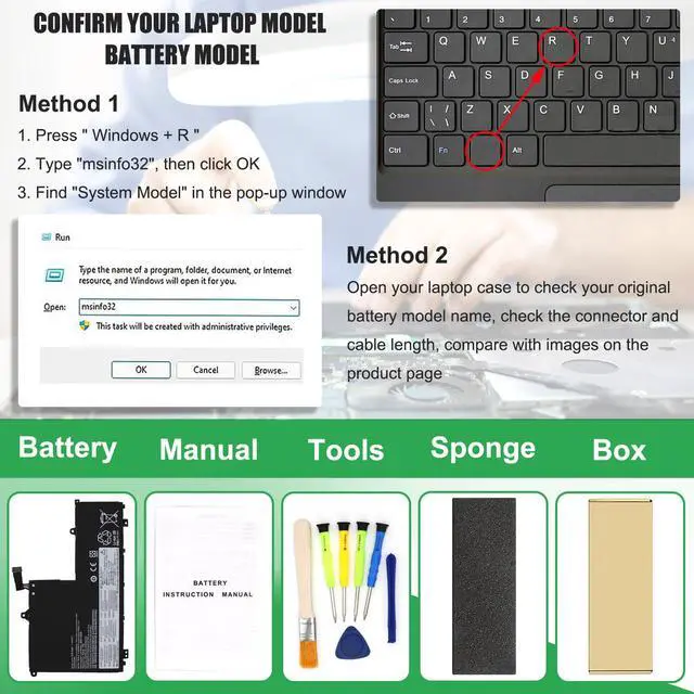 Alt view image 3 of 6 - L19M3PF1 Laptop Battery Replacement for Lenovo ThinkBook 14-IML 20RV 14-IIL 20SL 15-IML 20RW 15-IIL Series Notebook L19C3PF1 L19D3PF1 L19L3PF1 L19M3PF2 L19C3PF9 L19M3PF9 L19L3PF8 L19D3PF2