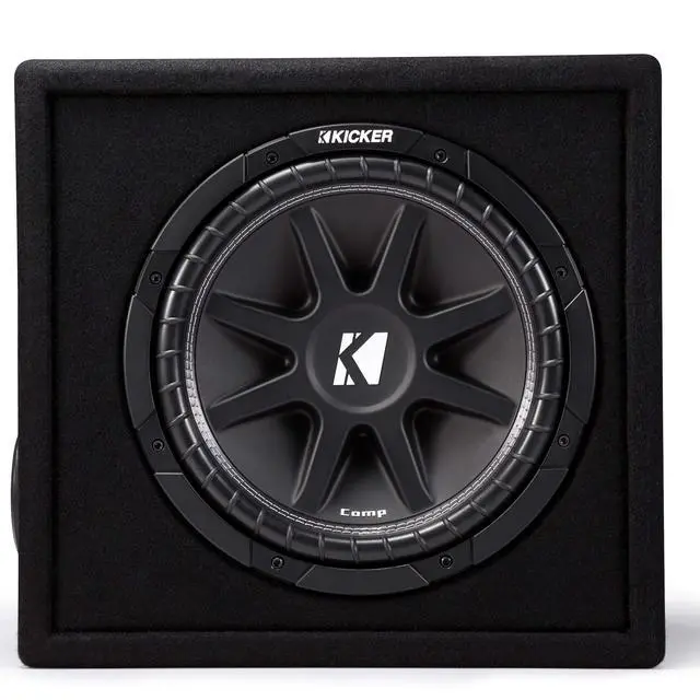 Alt view image 2 of 7 - 43VC124 Comp 12-inch Subwoofer in Ported Enclosure, 4-Ohm