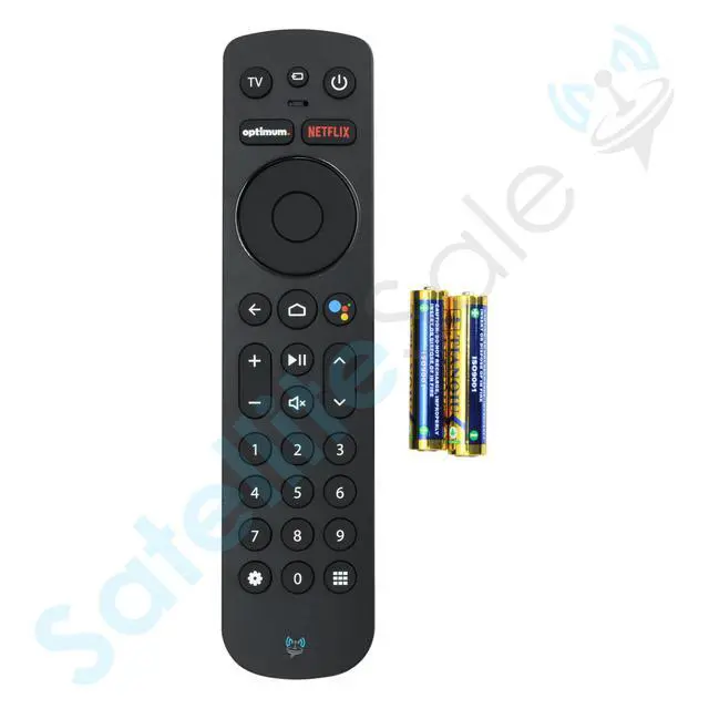 Alt view image 3 of 5 - Remote Control Replacement for Notus M2 Compatible with Optimum Stream Devices - Voice Activated, Bluetooth - Matte Black ABS Plastic RC with Batteries Included