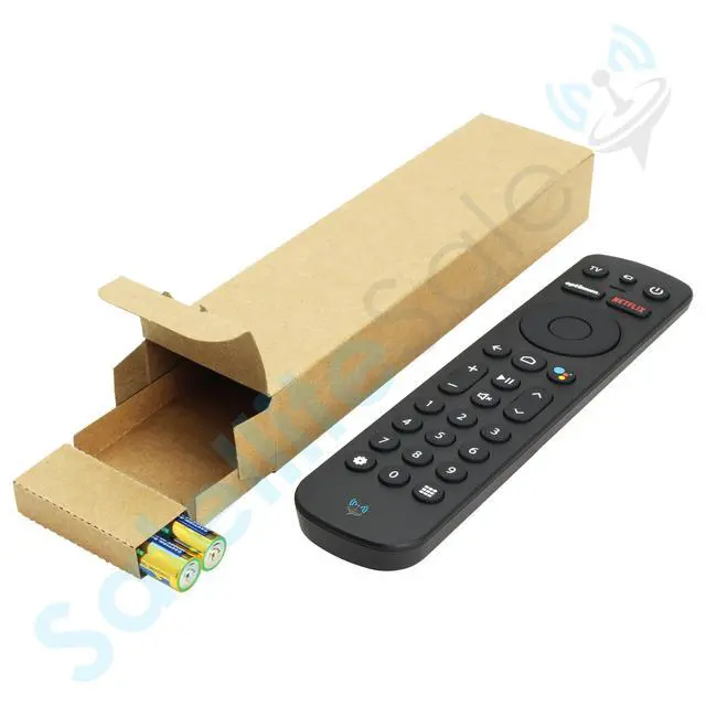 Alt view image 5 of 5 - Remote Control Replacement for Notus M2 Compatible with Optimum Stream Devices - Voice Activated, Bluetooth - Matte Black ABS Plastic RC with Batteries Included