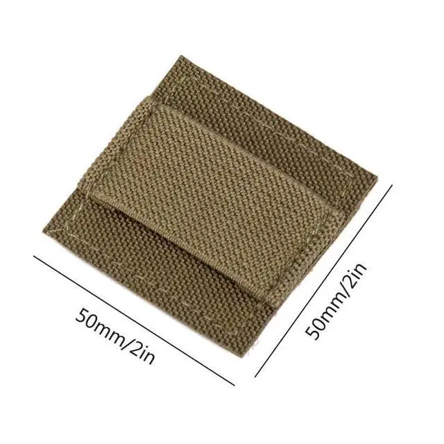 Alt view image 3 of 7 - 6 Packs Tactical Headphone Cable Storage Board Fastening Cable Ties Strap for Helmet Headset Walkie-Talkie Wire Hook and Loop Sticker(Black,Gren,Tan)