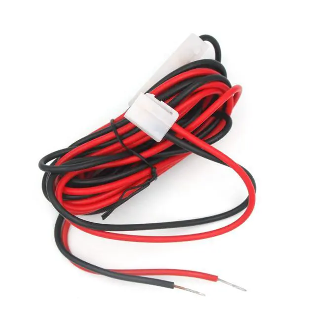 Alt view image 2 of 7 - T-Shape DC Cord Power Cable 3M for Yaesu FT-7800R FT-7900R FT-8900R FT-2400 FT-2500 FT-2600 FT-2800M FT-1802M FT-1807M Kenwood TM-741 TM-V7 TM-G707 TM-D700 TM271 TM281 Mobile Radio