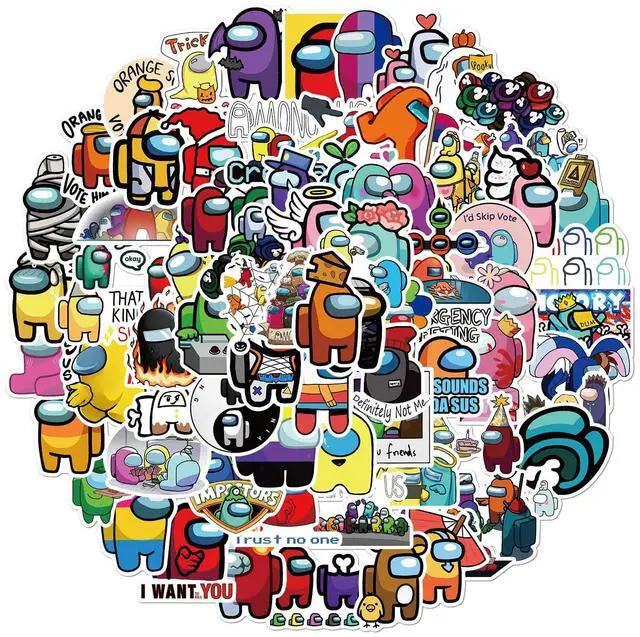 Main image of 200pcs Video Game Stickers for Water Bottles Laptop Decor | Waterproof Vinyl Game Decals foriPad Skateboard Car Bumper Luggage Phone Travel Case Bike,for Teens Adults