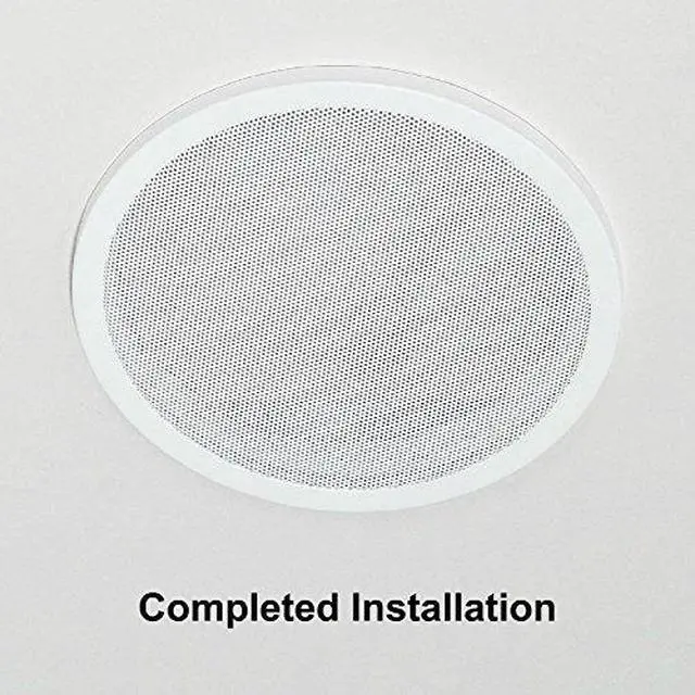 Alt view image 6 of 7 - RH-4002-10-2-A White Universal Surface Mount 10" Speaker Covers, Pair
