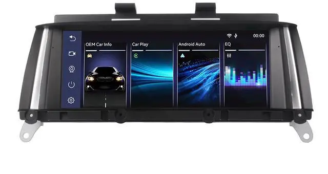 Main image of Fast Boot Linux Car Stereo Compatible with BMW X3 X4 Series F25 F26 (2011-2013) CIC iDrive Upgrade |Bluetooth/Wireless CarPlay/Android Auto | Retains OEM Controls