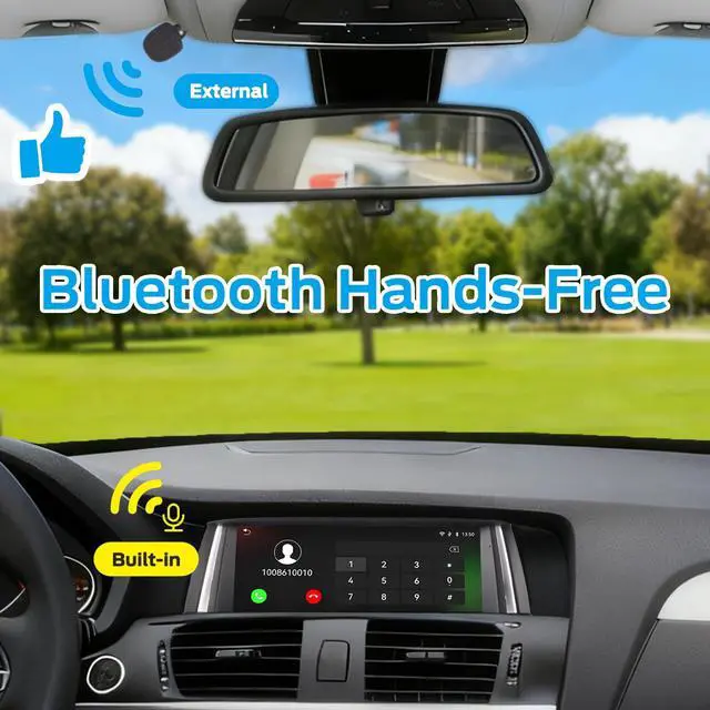 Alt view image 6 of 7 - Fast Boot Linux Car Stereo Compatible with BMW X3 X4 Series F25 F26 (2011-2013) CIC iDrive Upgrade |Bluetooth/Wireless CarPlay/Android Auto | Retains OEM Controls