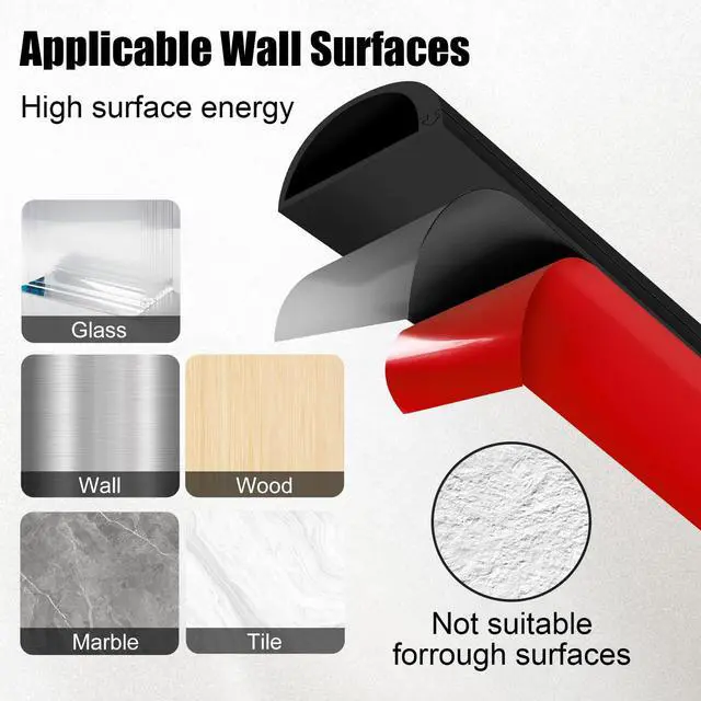 Alt view image 7 of 7 - Wall Cord Hider,Flexible Self-Adhesive Wire Cover,Black,Large -118inch | Flexible Self-Adhesive, Wire Cover, With Tools,Side-Open Cable Raceway, For Mounted TV, Home Theater & Office