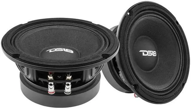 Main image of PRO-EXL64 Loudspeaker - 6.5", Midrange, Red Aluminum Bullet, 600W Max, 300W RMS, 4 Ohms, Ferrite Magnet - for The Peple Who Live and Breathe Car Audio (1 Speaker), New Model