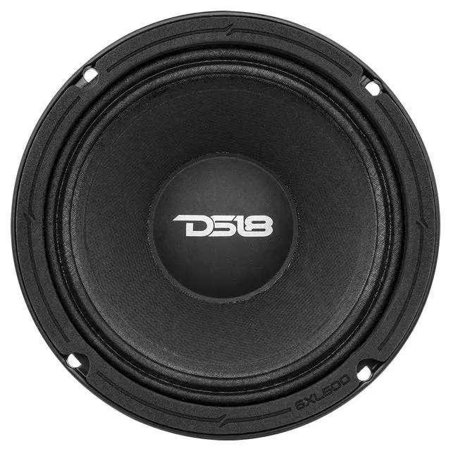 Alt view image 4 of 6 - PRO-EXL64 Loudspeaker - 6.5", Midrange, Red Aluminum Bullet, 600W Max, 300W RMS, 4 Ohms, Ferrite Magnet - for The Peple Who Live and Breathe Car Audio (1 Speaker), New Model