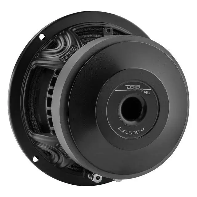 Alt view image 5 of 6 - PRO-EXL64 Loudspeaker - 6.5", Midrange, Red Aluminum Bullet, 600W Max, 300W RMS, 4 Ohms, Ferrite Magnet - for The Peple Who Live and Breathe Car Audio (1 Speaker), New Model