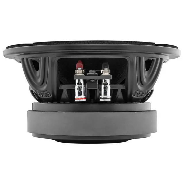 Alt view image 6 of 6 - PRO-EXL64 Loudspeaker - 6.5", Midrange, Red Aluminum Bullet, 600W Max, 300W RMS, 4 Ohms, Ferrite Magnet - for The Peple Who Live and Breathe Car Audio (1 Speaker), New Model
