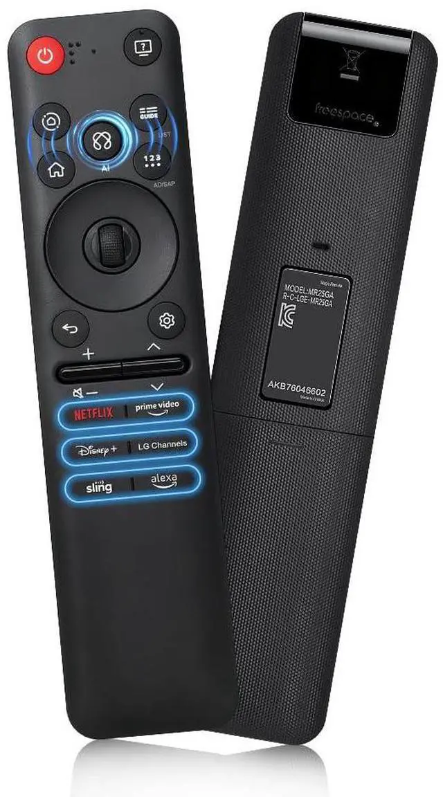 Main image of Replacement for LG MR25GA Magic Remote with Voice, Pointer & Scroll Wheel | Compatible with LG MR20-MR25 Magic Remote series AKB76046602, with voice control, pointer navigation and scroll wheel