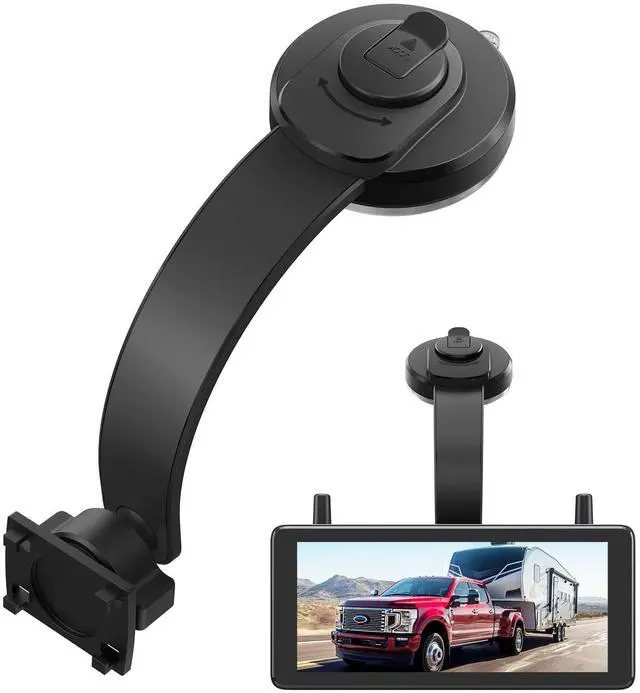 Main image of AUTOVOX Bendable Suction Cup Mount for Backup Camera, Flexible View Anywhere, 360° Flexible Adjust Monitor,Strong Hold,1 Min Easy Install-Fits Solar 1plus/SL16/SL16PRO/3A Plus/4B/5/S46Reverse Camera