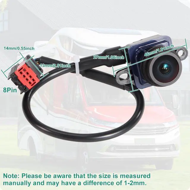 Alt view image 6 of 6 - 68417057AA OE Back up Camera Replacement for Dodge Ram Promaster 1500 2500 3500 2018-2021, Rear View Reverse Park Assist Camera