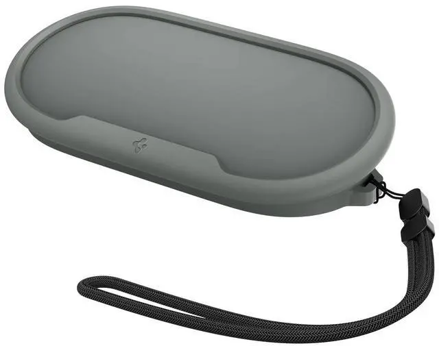 Main image of for Google TV Streamer Case, Drill-Free Mount, Silicone Fit | Wall/TV Hanger, Protection Case with Lanyard - Hazel