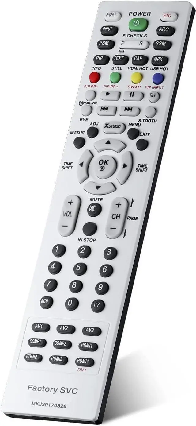 Main image of New MKJ39170828 Replacement Service Remote Control fit for LG TV LCD LED TVs