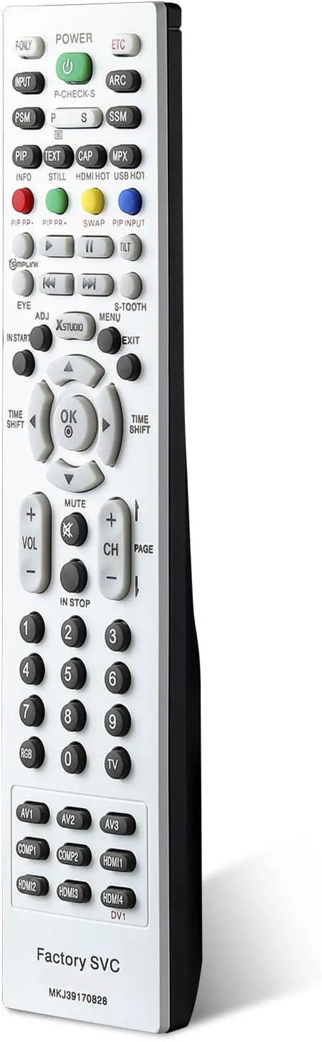 Alt view image 7 of 7 - New MKJ39170828 Replacement Service Remote Control fit for LG TV LCD LED TVs