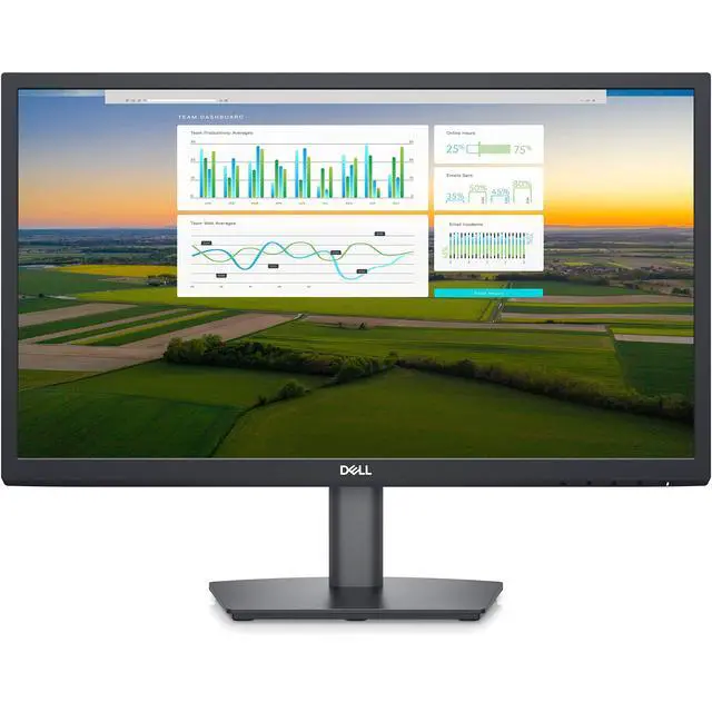 Alt view image 6 of 7 - E2222H 21.5 Inch Full HD (1080p) LED LCD 1920 x 1080 5ms 60Hz TFT VA Monitor, Black | 21.5 Inch Full HD (1080p) LED LCD 1920 x 1080