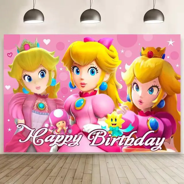 Main image of Wall Decor for Birthday Decorations P Backdrop for Kids Birthday Party Supplies (5x3ft)