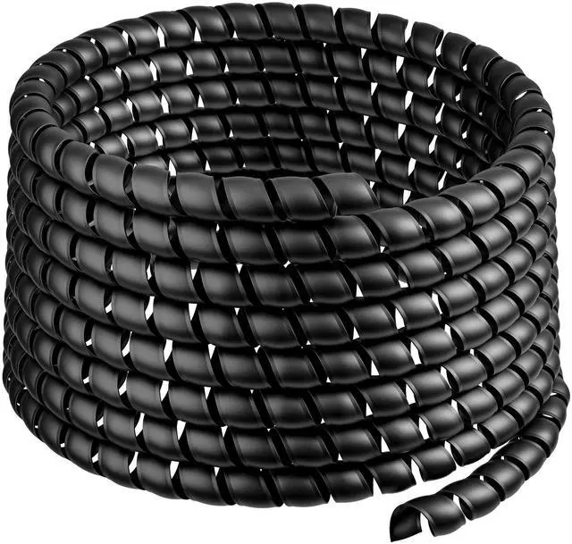 Main image of Hydraulic Hose Protector, 3/4" OD x 25' Length Spiral Wrap