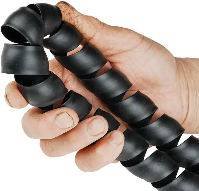 Alt view image 5 of 6 - Hydraulic Hose Protector, 3/4" OD x 25' Length Spiral Wrap