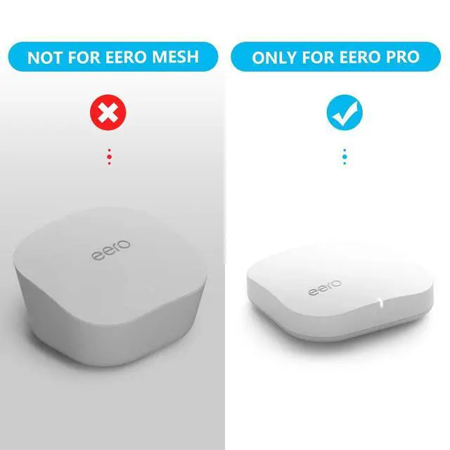 Alt view image 2 of 7 - Outlet Wall Mount Holder for eero Pro (White(3 Pack)) | Built-in Cord Storage; Tool-free Outlet Mounting; Wall Mounts Only, Compatible with Eero Pro Routers and Power Adapters