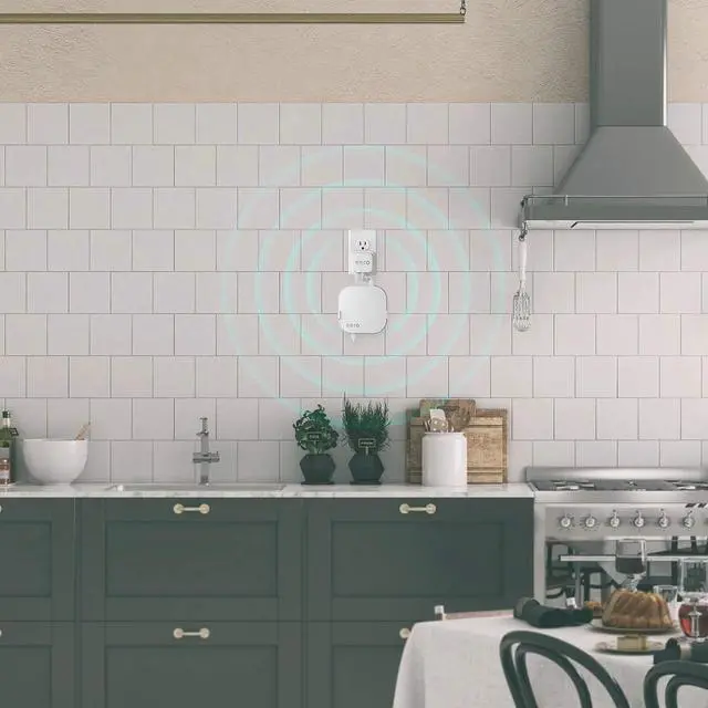 Alt view image 6 of 7 - Outlet Wall Mount Holder for eero Pro (White(3 Pack)) | Built-in Cord Storage; Tool-free Outlet Mounting; Wall Mounts Only, Compatible with Eero Pro Routers and Power Adapters