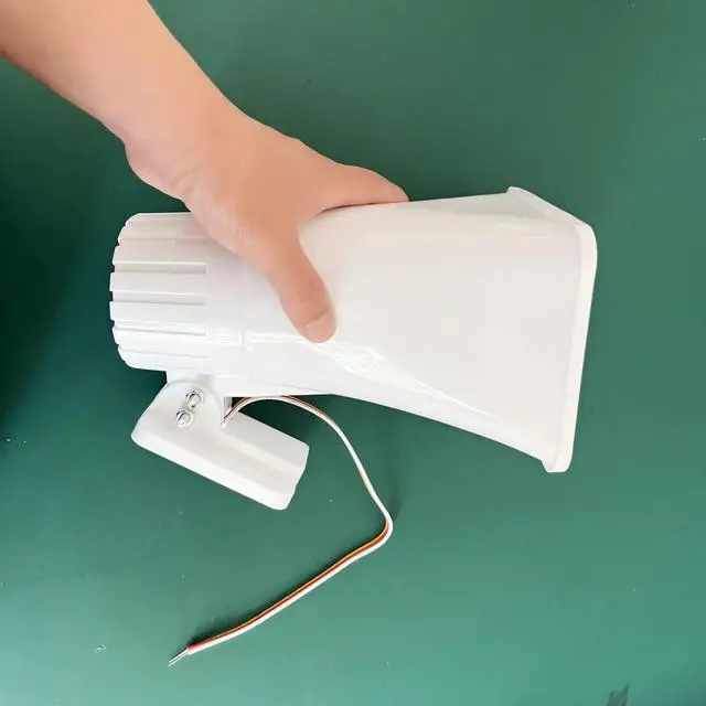 Alt view image 4 of 4 - 30W Alarm Siren Super Loud 130dB Electronic Horn Indoor/Outdoor Security Siren DC 12V 9V 5V