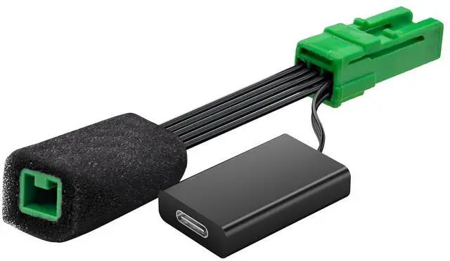 Main image of Dashcam Power Adapter 3 Pin (Model A) Custom for Volvo XC40 XC60 XC90 S60 V60 C40 and More,Hide The Wires, GPS Radar Mirror Camera Dash Cam Adapter Cable, Connects to Rearview Mirror (Hidden)
