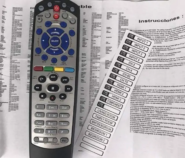 Alt view image 5 of 7 - New Remote Control for Dish Network 20.1 IR Remote Control TV1#1 Receiver Replacement Remote Control