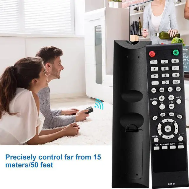 Alt view image 3 of 7 - New RMT-24 TV Remote Control for Westinghouse TV DW39F1Y1 DWM48F1Y1 DWM32H1G1 DWM40F1Y1