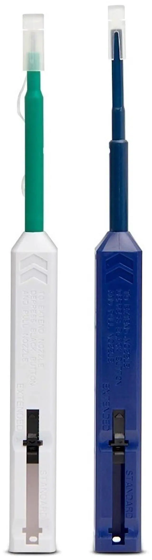 Main image of 2pcs Fiber Optic Cleaner - for 1.25mmLC/MU 2.5mm SC/F C/STE2000 Glass Fiber Cleaning Pen - for Fiber Optic Connectors Cleaning