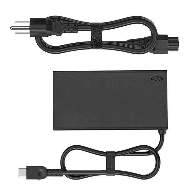 Alt view image 2 of 7 - 140W USB C Charger Compatible with Lenovo Yoga Pro 9i, Slim Pro 9 7, IdeaPad Pro 5, Legion Pro 5 7 5i 7i 9i, Slim 5 7, LOQ 15, ThinkPad P1, PD 3.1 Fast Laptop Power Adapter Type C