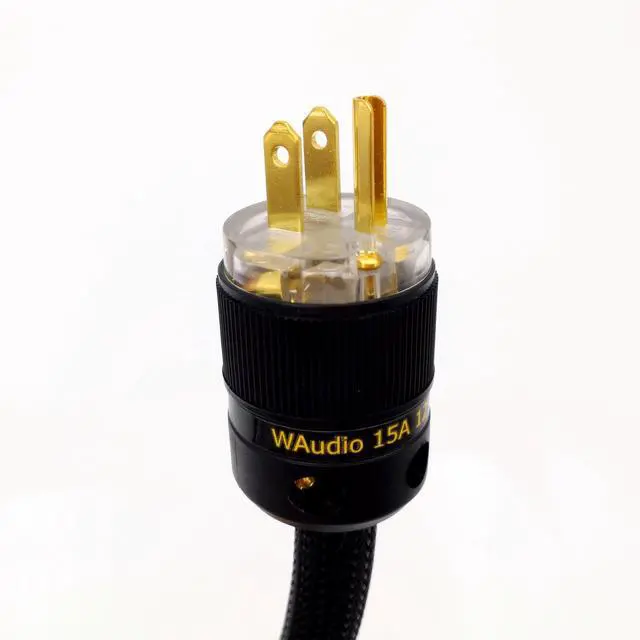 Alt view image 2 of 6 - Audiophile AC Power Cable - 10AWG HiFi Power Cord 3.3FT