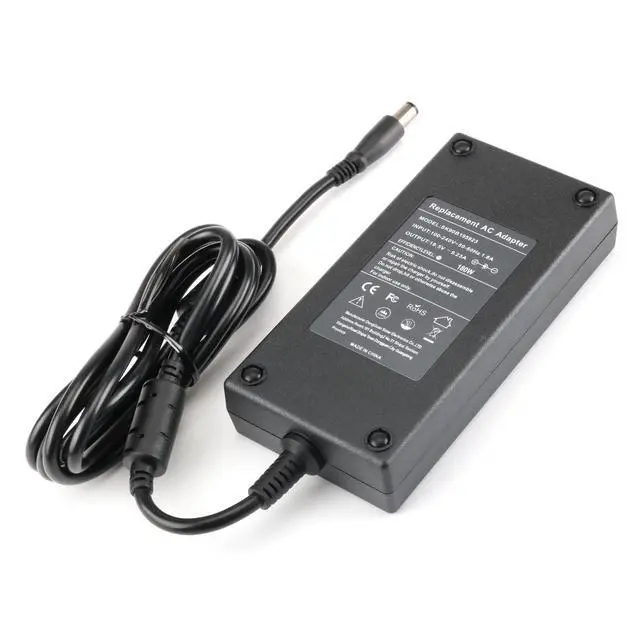 Alt view image 3 of 6 - 180W Laptop Charger Compatible with Dell Precision Alienware 13 15 17 R1 R2 G3 G5 G7 Series2320 2350 3579 3379 5587 5590 7510 7588 7590 7710,OptiPlex 3011 AIO;M4600 M4700 M4800 AC Adapter Tip 7.4mm