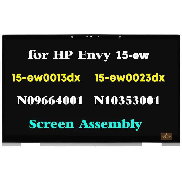 Alt view image 3 of 4 - Replacement for HP Envy x360 15t-ew 15-ew0013dx 15-ew0023dx Screen | 15-ew0797nr 15-EW0972ND 15-EW0977ND 15-EW0007NX N09664-001 N10353-001 LCD Touch Screen Display Digitizer Assembly Silver